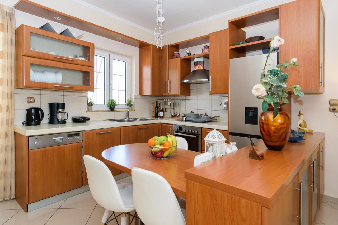 Central Penthouse In Quiet Neighborhood Near Sandy Beach Ханья Экстерьер фото
