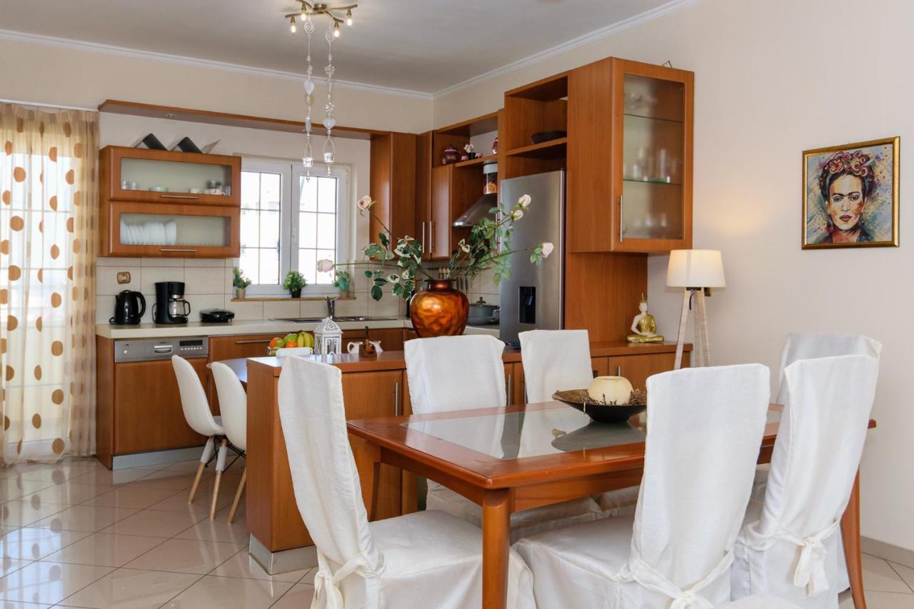 Central Penthouse In Quiet Neighborhood Near Sandy Beach Ханья Экстерьер фото
